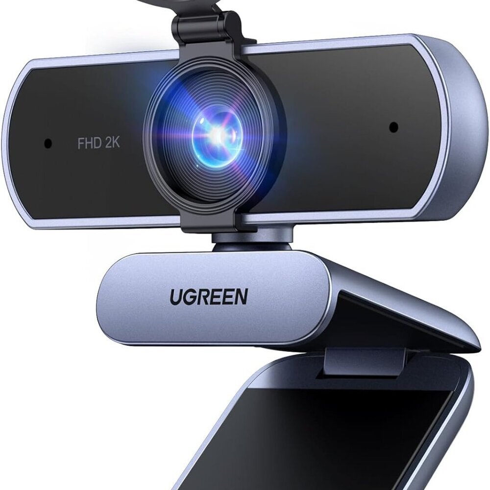 2K Webcam for PC Ultra HD 1080P Computer Webcam with Microphone, PC Camera with